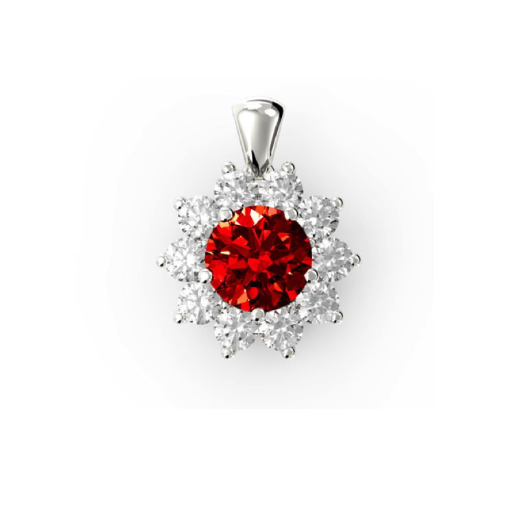 pendant ruby