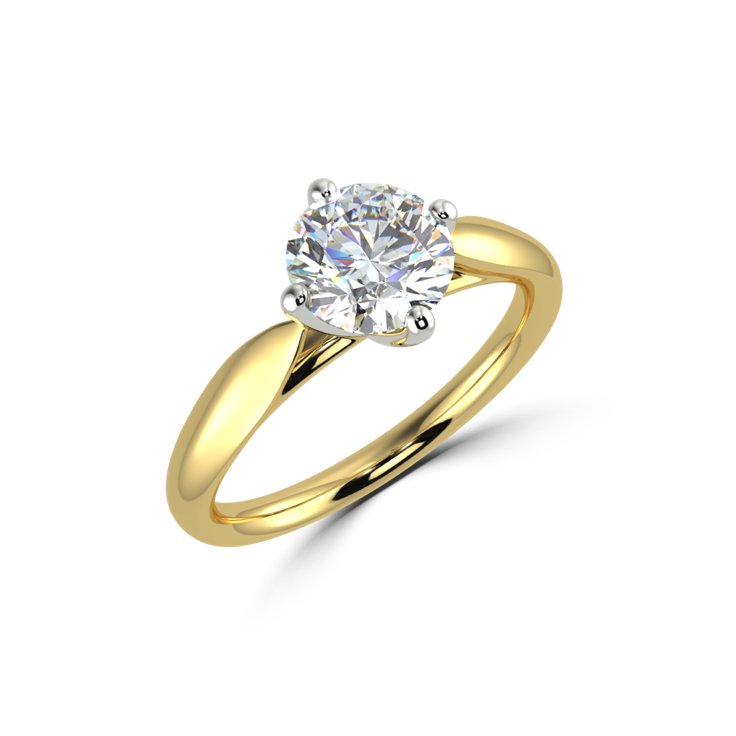 kay compass solitaire engagement ring