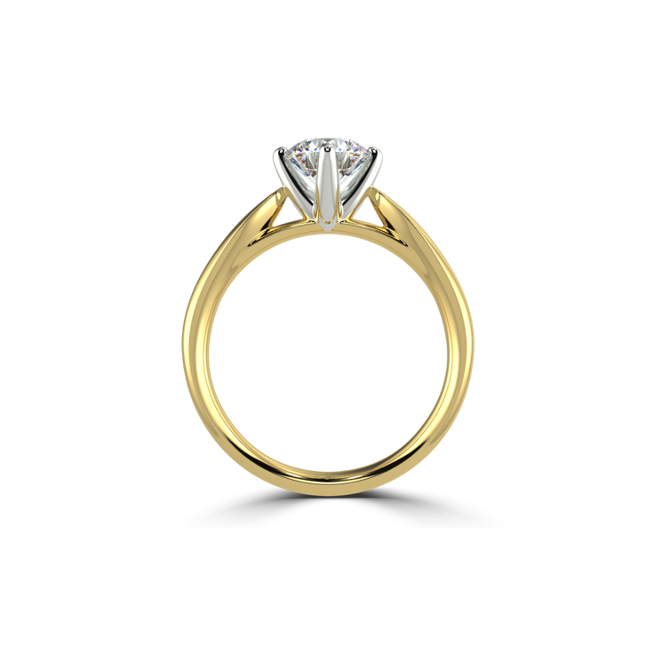 kay compass solitaire engagement ring
