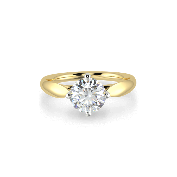 kay compass solitaire engagement ring