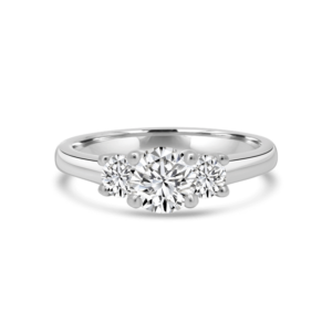 3 stone La Mer Engagement Ring