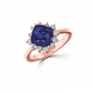 estrella tanzanite ring