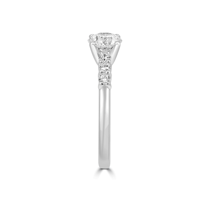 7 stone La Mer Engagement Ring