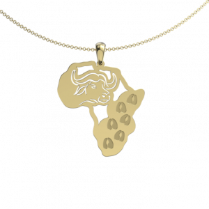 buffalo footprint map - Pendant
