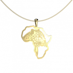 Leopard African map