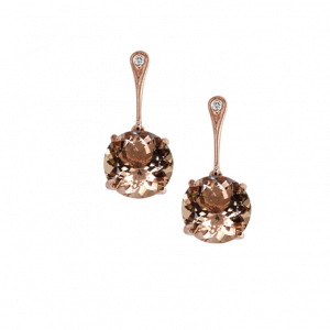 Morganite-earring