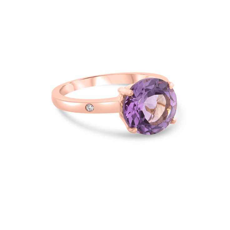Amethyst Holi Ring - Amethyst M