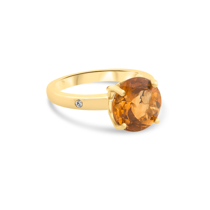 Citrine Holi Ring - Gemstone