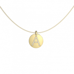 Classic Initial Pendant A - Pendants