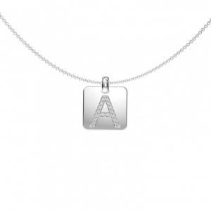 Classic Initial Pendant A