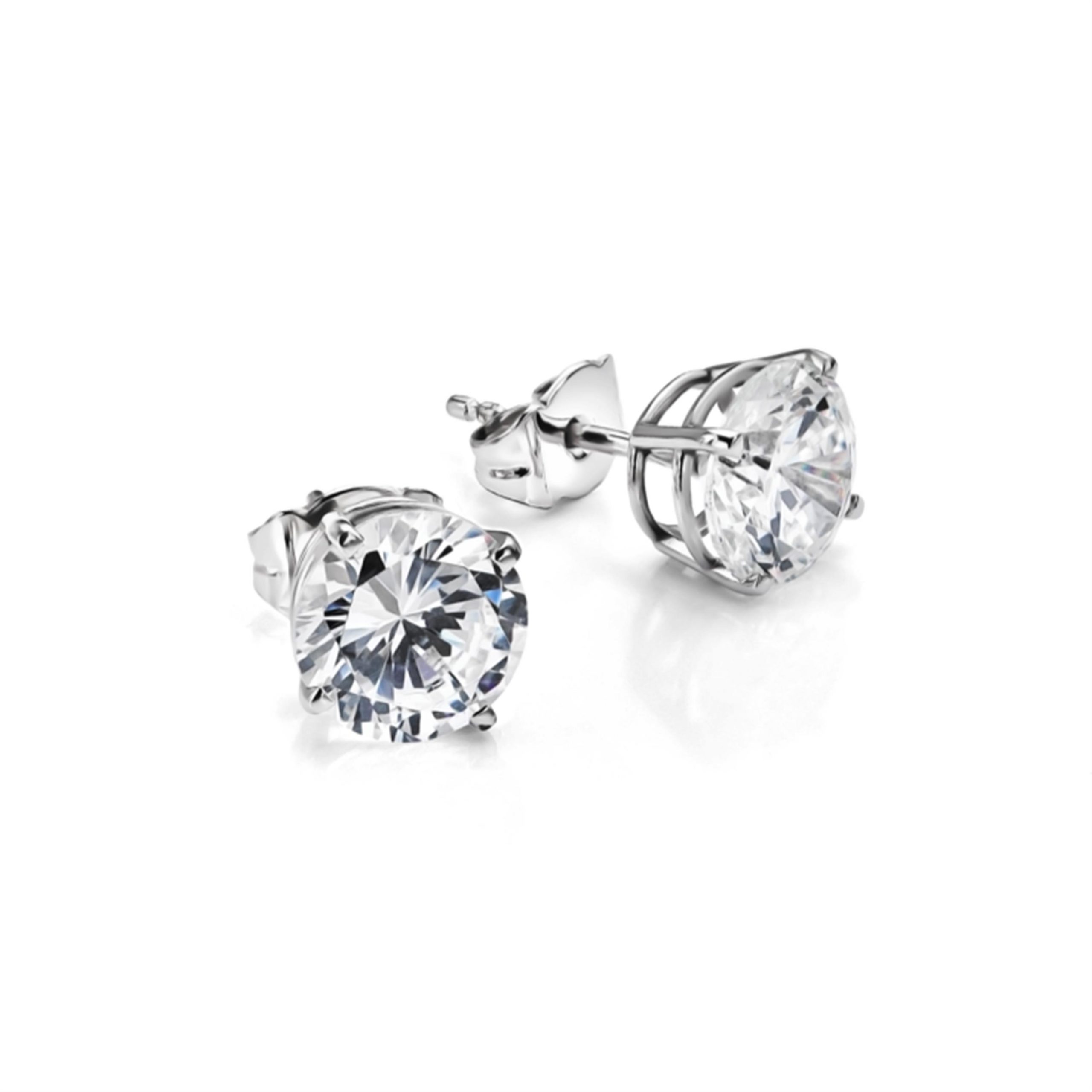 Diamond Stud Earrings- Earrings