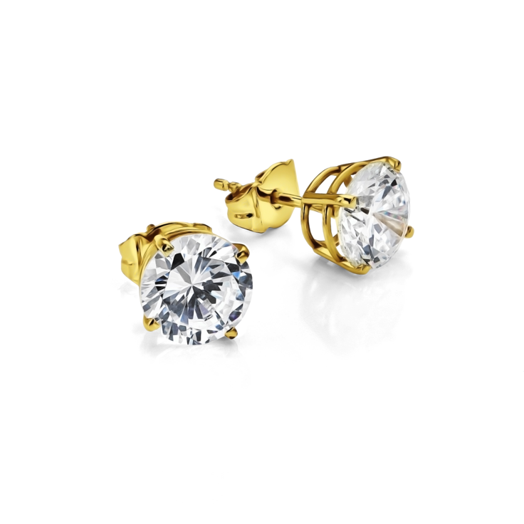 Diamond Stud Earrings- Earrings