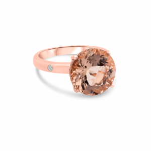 Morganite Holi Ring