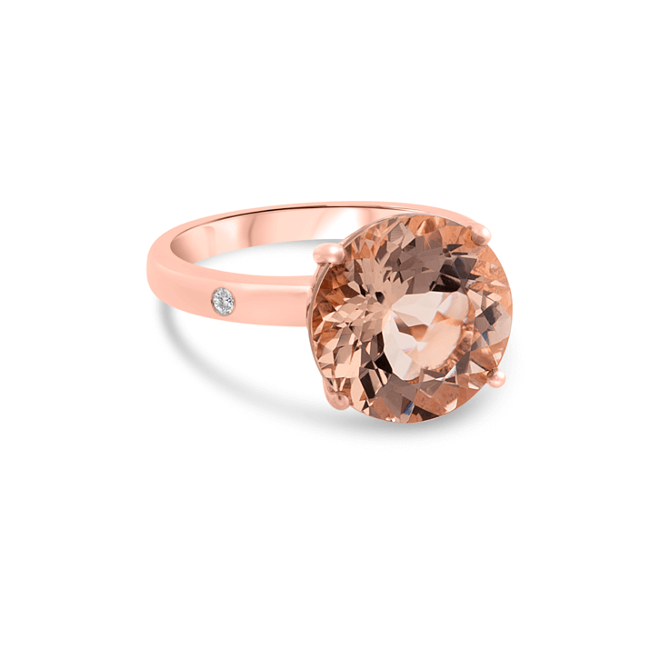Morganite Holi Ring