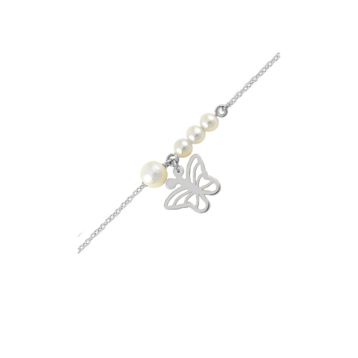 pearl-and-butterfly - Pendant