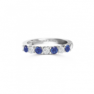 Sapphire La Mer Eternity Ring - Wedding ring