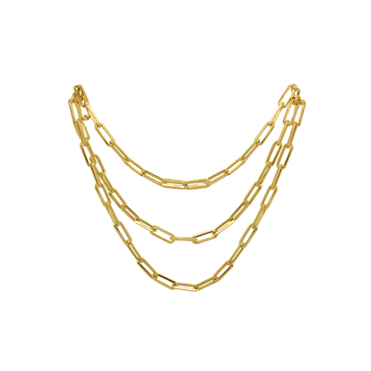 Layered Paperclip Chains