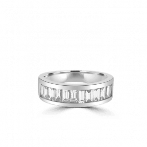 Baguette Channel Diamond Ring