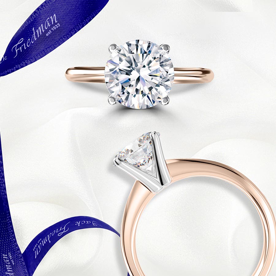 Instinct Diamond Engagement Ring