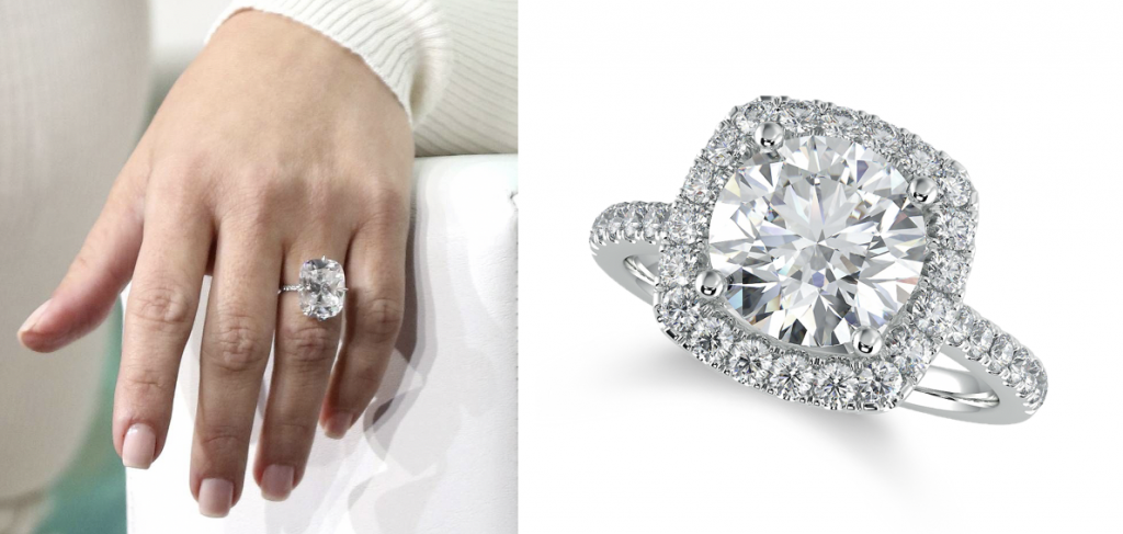 Kim Kardashian Engagement Ring
