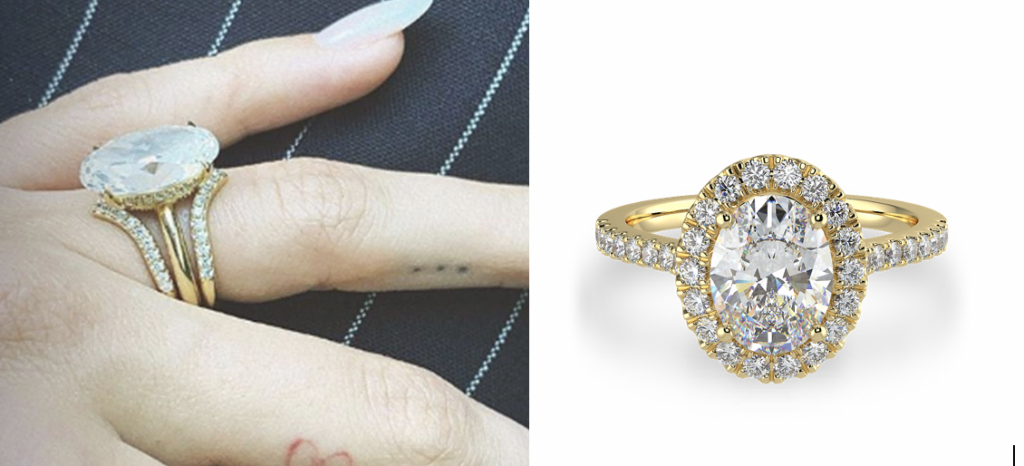 Hailey Bieber Engagement Ring