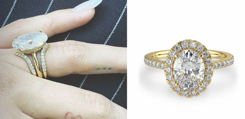 Hailey Bieber Engagement Ring