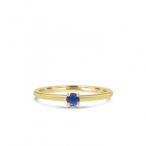 Blue Sapphire Stack Ring-gemstone jewellery