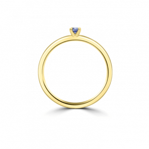 Blue Sapphire Stack Ring-gemstone jewellery