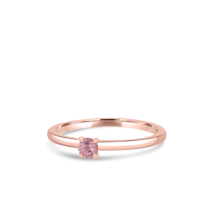 Pastel Pink Sapphire Stack Ring-gemstone jewellery