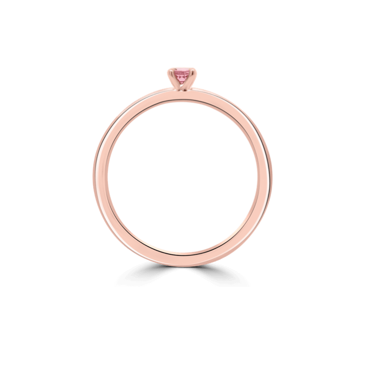 Pastel Pink Sapphire Stack Ring-gemstone jewellery