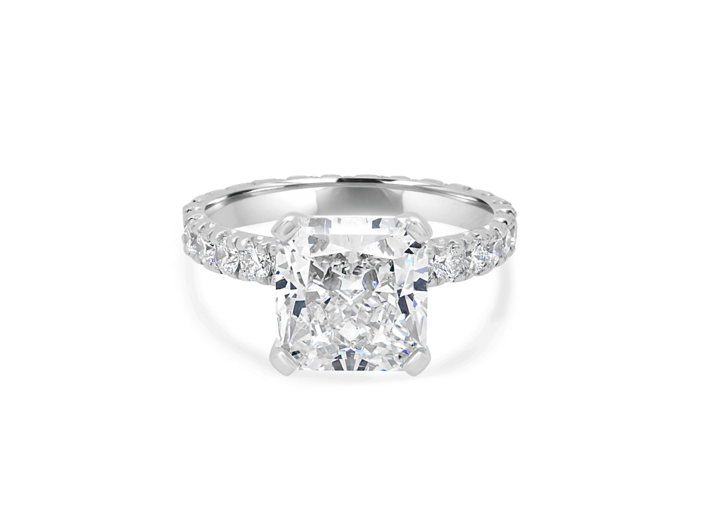 Princess Diamond Engagement Ring