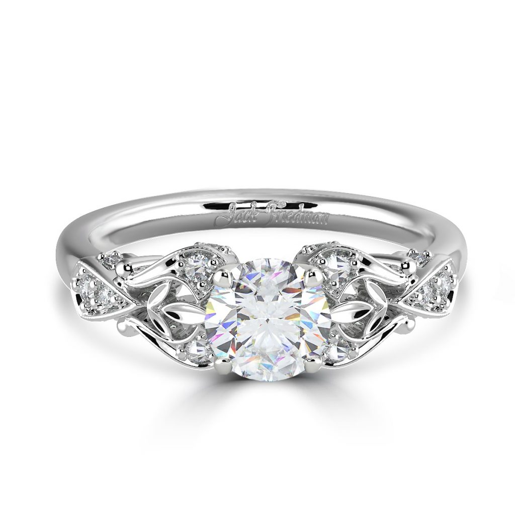 detailed engagement rings