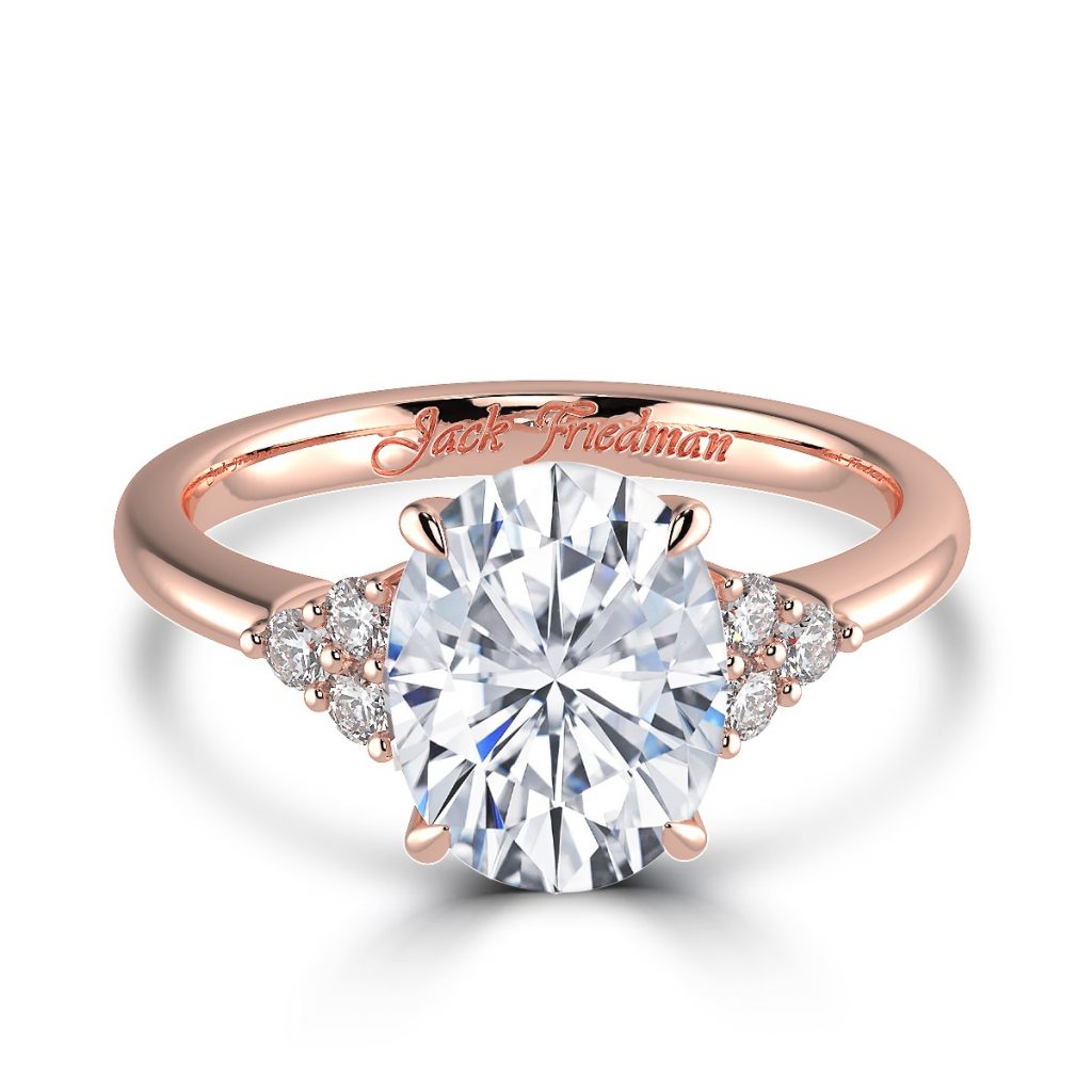 Side Diamond engagement rings