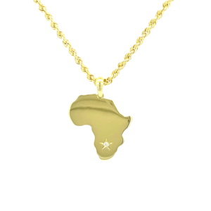 Diamond African Map_African Jewellery