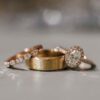 oval halo engagement rings