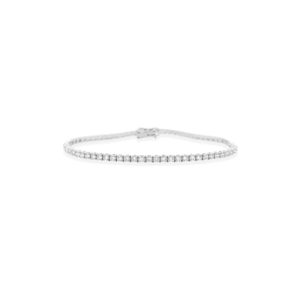 3ct WG Diamond Tennis Bracelet_Diamond Jewellery