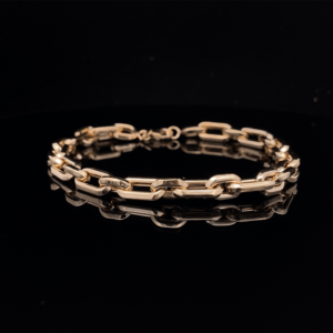 chunky paperclip bracelet