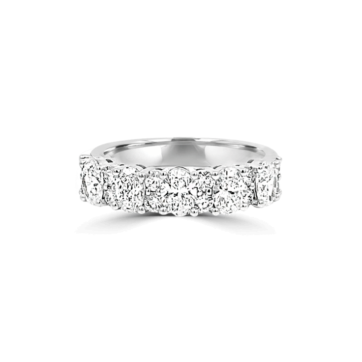 Oval Diamond Eternity Ring_Diamond Jewellery