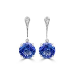 Tanzanite Holi Earrings-Tanzanite Jewellery