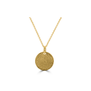 round fingerprint pendant-jewellery
