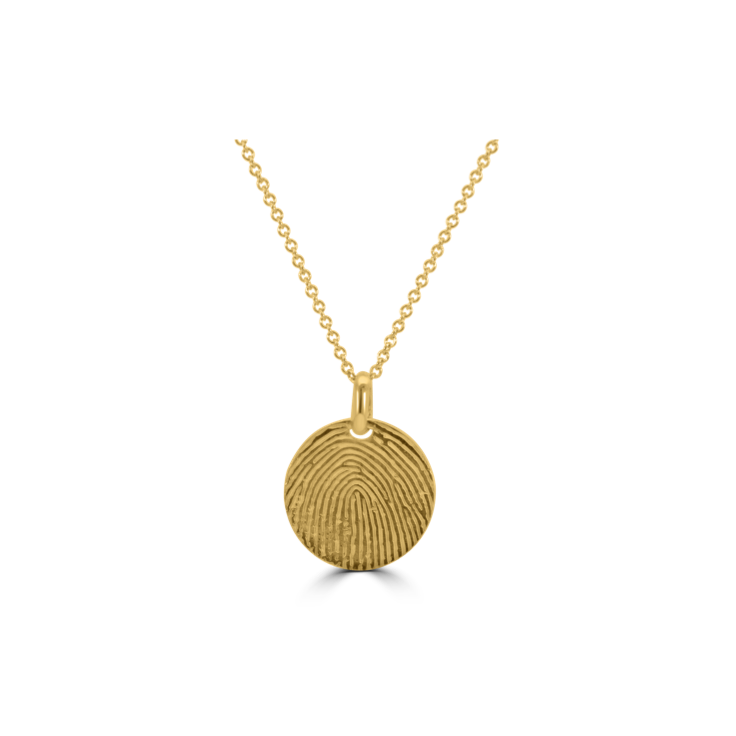 round fingerprint pendant-jewellery