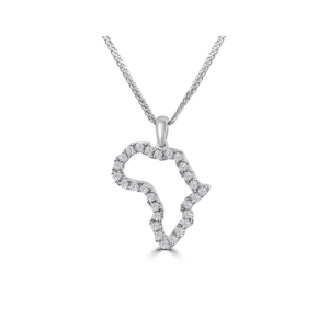 Diamond Map Pendant_Diamond Jewellery